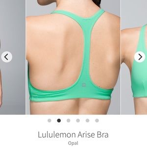 Lululemon Arise Bra size: 8